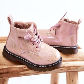 Children's Warm Boots With Zipper Pink Betsy 2