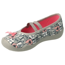 Befado children's shoes 116X297 pink silver grey 1