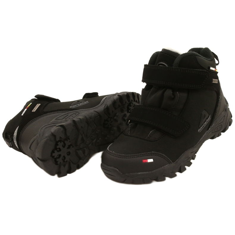 American Club Softshell shoes with WT69 membrane Black 3