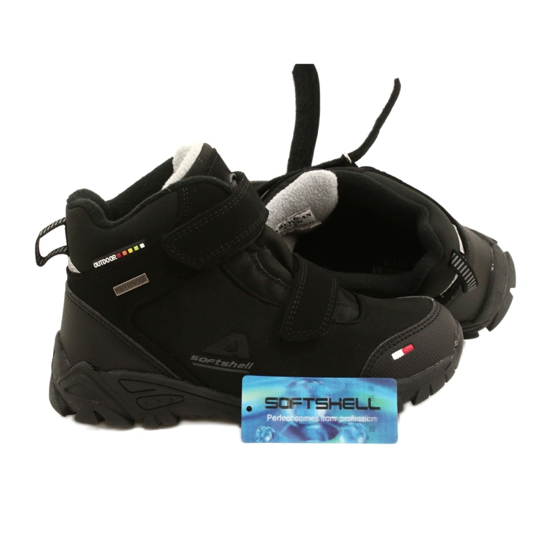 American Club Softshell shoes with WT69 membrane Black 5