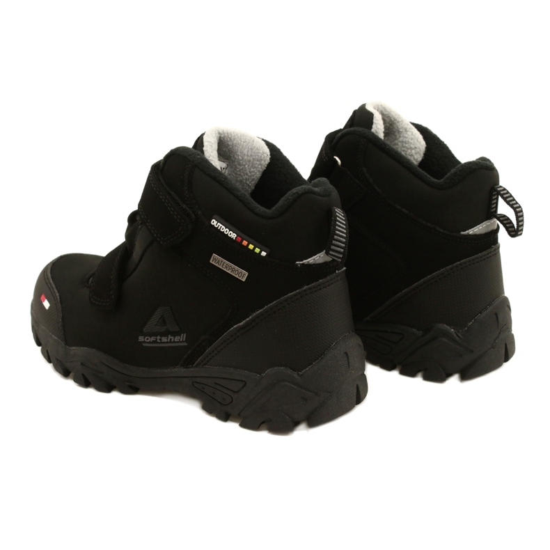 American Club Softshell shoes with WT69 membrane Black 4