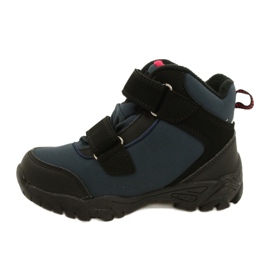American Club Softshell boots with WT70 membrane. Navy blue black 1