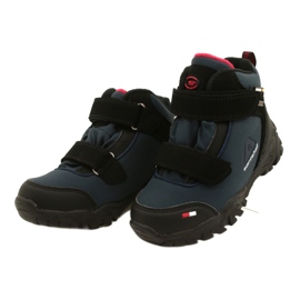American Club Softshell boots with WT70 membrane. Navy blue black 2