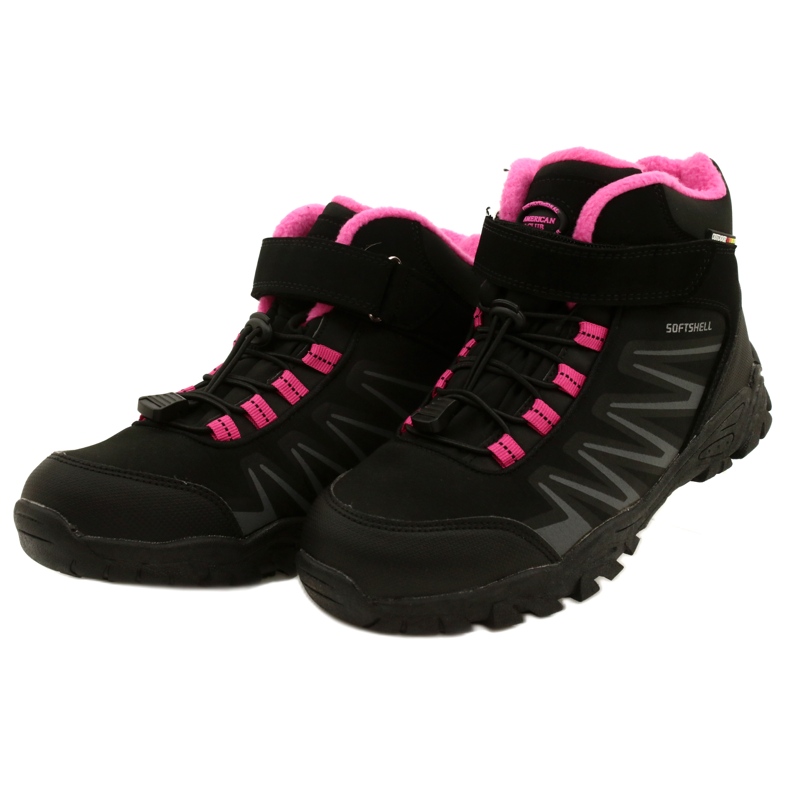 American Club Softshell boots with WT112 membrane Black / Pink 2 American Club Softshell boots with WT112 membrane Black / Pink 2