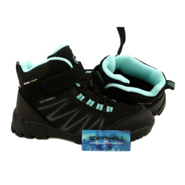 American Club Softshell boots with WT107 membrane Black / Mint 4