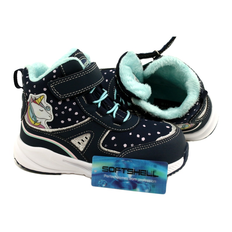 American Club Softshell waterproof sports shoes with a membrane RL93/22 navy blue 1 American Club Softshell waterproof sports shoes with a membrane RL93/22 navy blue 1