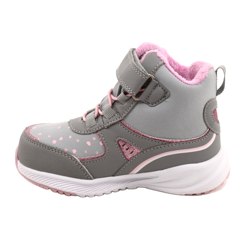 American Club Girls' sports shoes with a RL92/22 gray-pink membrane 2