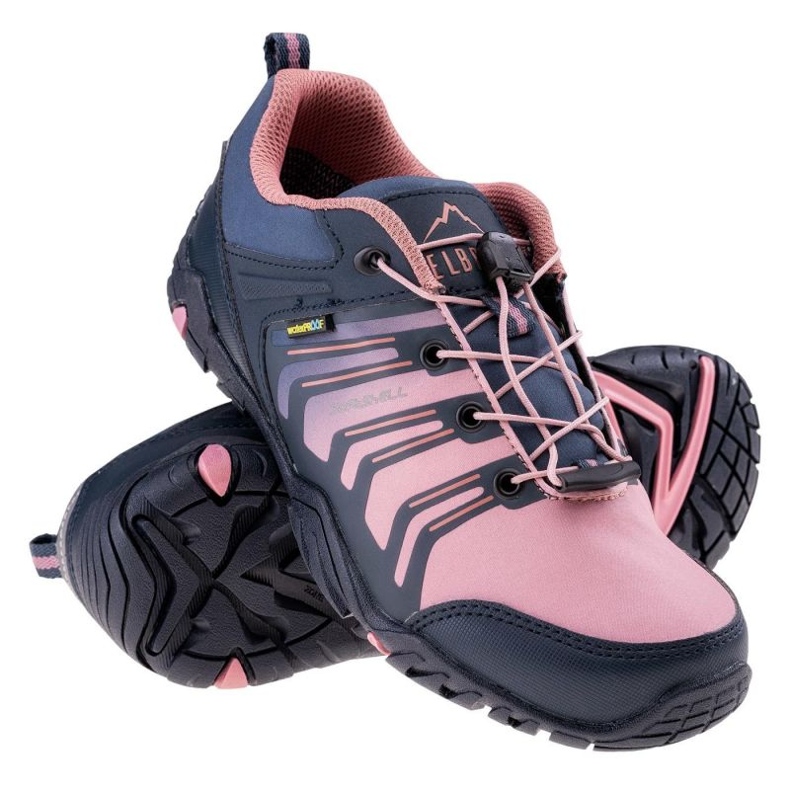 Elbrus Erimley Low Wp W 92800 401 501 navy blue pink 1