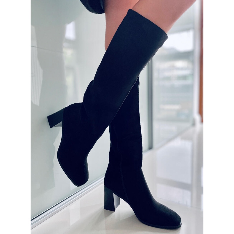 PA1 Classic Miley Black high heels 1