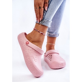 Women's Light Slippers Kroks Big Star II275008 Pink 1 Women's Light Slippers Kroks Big Star II275008 Pink 1