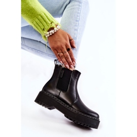 Warm Slip-on Boots Big Star II274101 Black 1