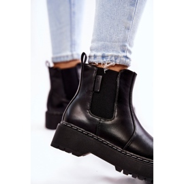Warm Slip-on Boots Big Star II274101 Black 2