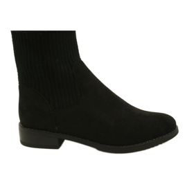 M.Daszyński Women's ribbed boots SA62-58 black boots 4