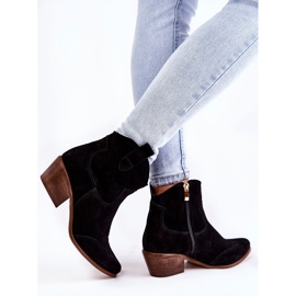 Women's Booties Spitz Lewski Shoes 3236 Black 2 Women's Booties Spitz Lewski Shoes 3236 Black 2