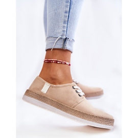 Women's Low Sneakers Memory Foam System Big Star Beige KK276005 2