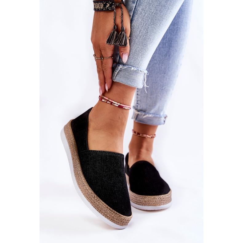 Women's Sneakers Slip On Big Star KK276008 Black 1 Women's Sneakers Slip On Big Star KK276008 Black 1