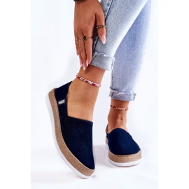 Women's Sneakers Slip On Big Star KK276009 Navy blue 1