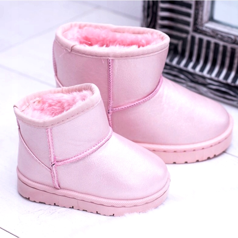 FRROCK Warm Children's Pink Snow Boots Scooby 2022-1C / 2C / 3C 3