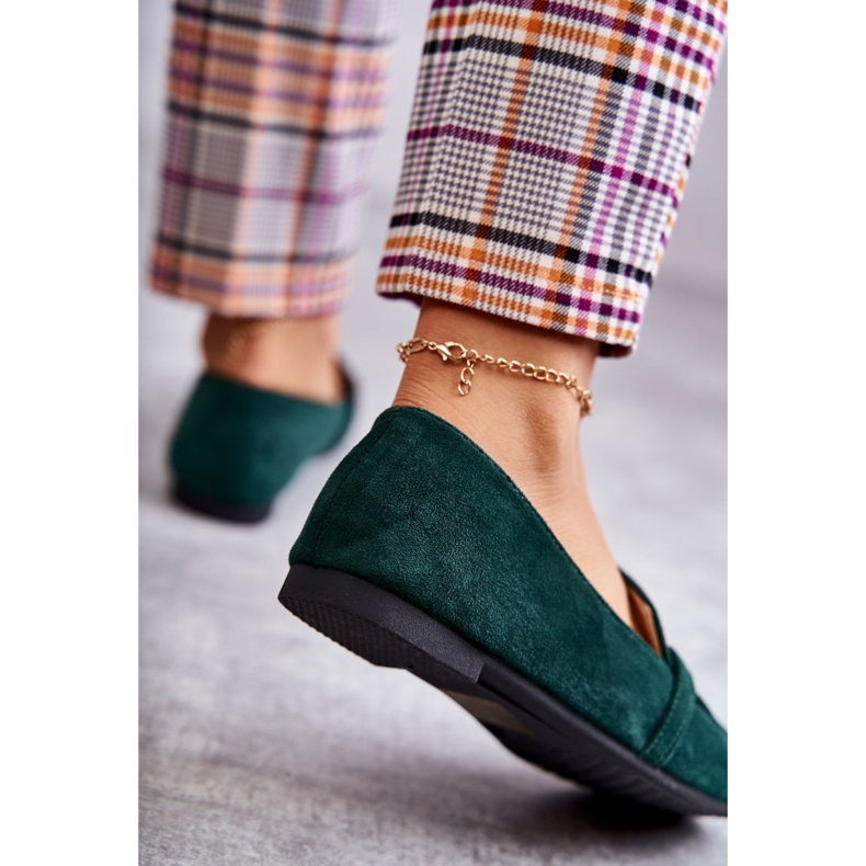 FB2 Roddie Green Suede Classic Loafers 3 FB2 Roddie Green Suede Classic Loafers 3