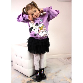 Black Miss❤E boots for girls insulated with sheep wool 1