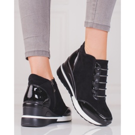 W. Potocki Potocki women's sports boots with insulation black 1