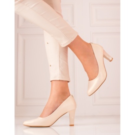 Classic Champagne Shelovet pumps beige 1