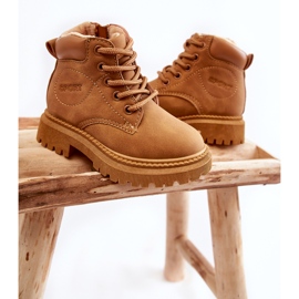 Children's Warm Boots Camel Cheddy brown 2