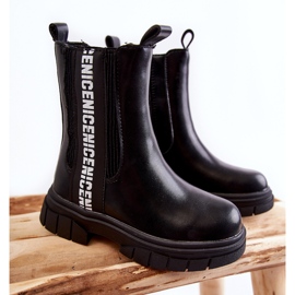 Children's High Warm Boots Black Kimmy 1