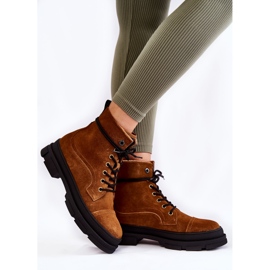 Brown Suede Warm Boots Big Star KK274524 2 Brown Suede Warm Boots Big Star KK274524 2