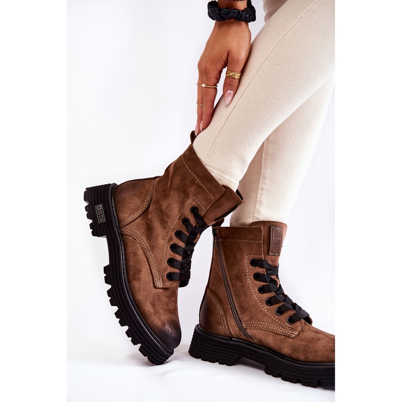 Women's Suede Boots Big Star KK274504 Brown 2 Women's Suede Boots Big Star KK274504 Brown 2