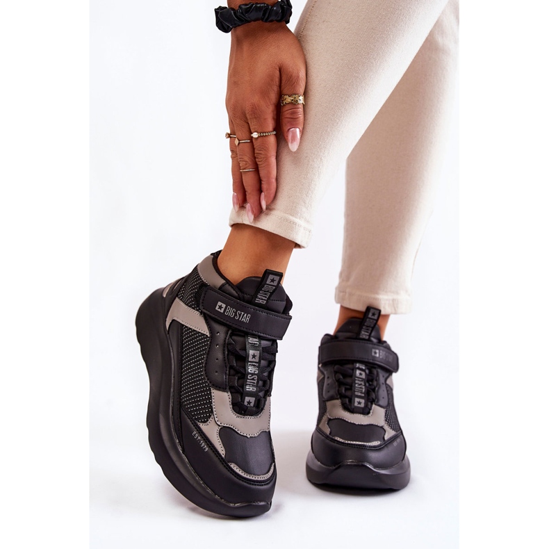 Women's sports shoes Memory Foam System Big Star KK274403 Black 1