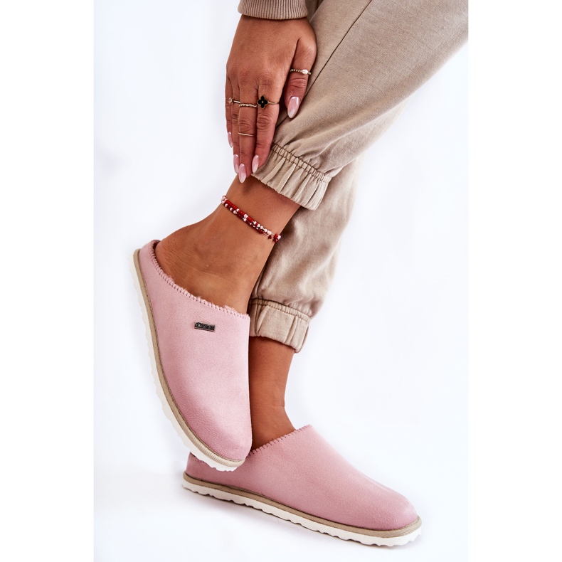 Domestic Warm Slippers Inblu CS-34-023 Pink 2 Domestic Warm Slippers Inblu CS-34-023 Pink 2