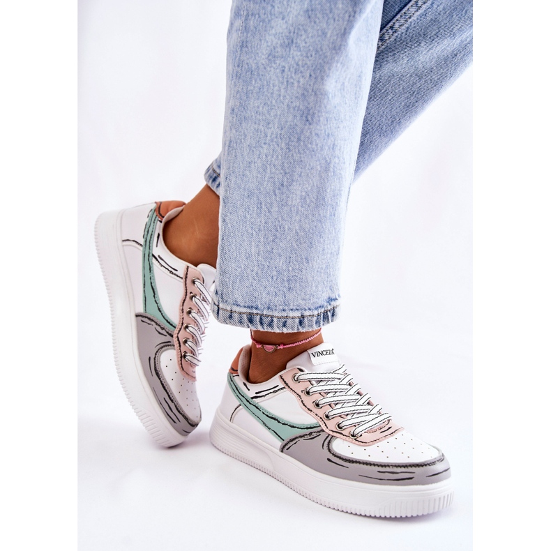 Vinceza Women's Low Sport Shoes Multicolor Solveig multicolored 2