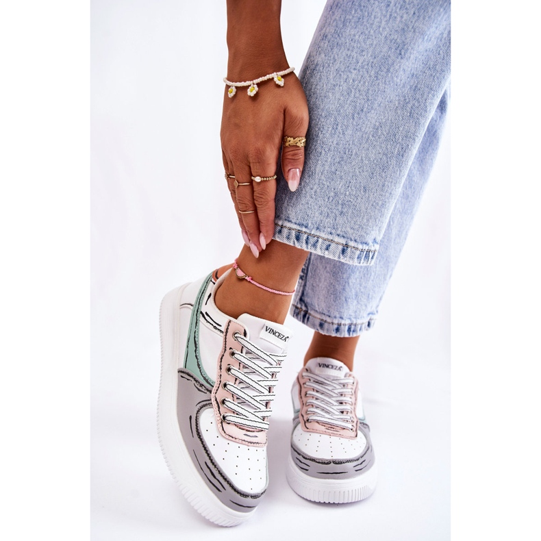 Vinceza Women's Low Sport Shoes Multicolor Solveig multicolored 1