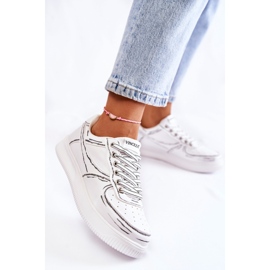Vinceza Women's Low Sport Shoes White Solveig 1