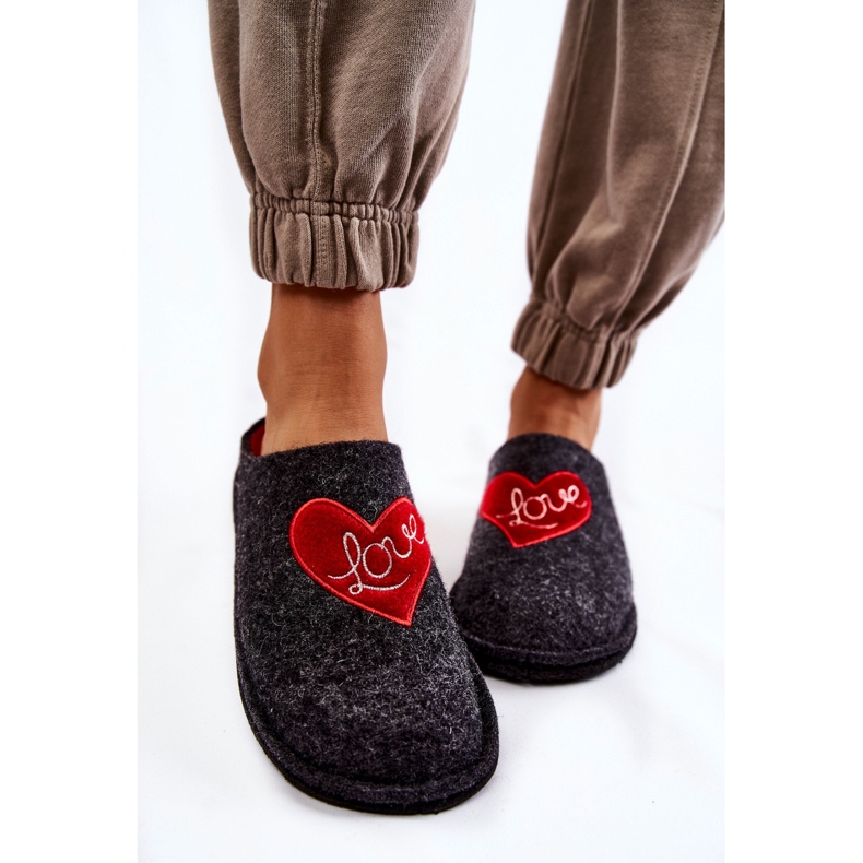 Domestic slippers Big Star KK276019 Black and Red 2 Domestic slippers Big Star KK276019 Black and Red 2