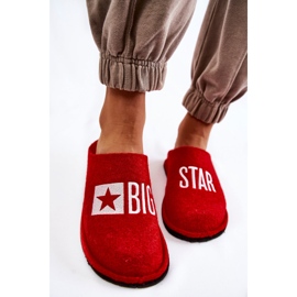 Domestic slippers Big Star KK276022 Red 2 Domestic slippers Big Star KK276022 Red 2