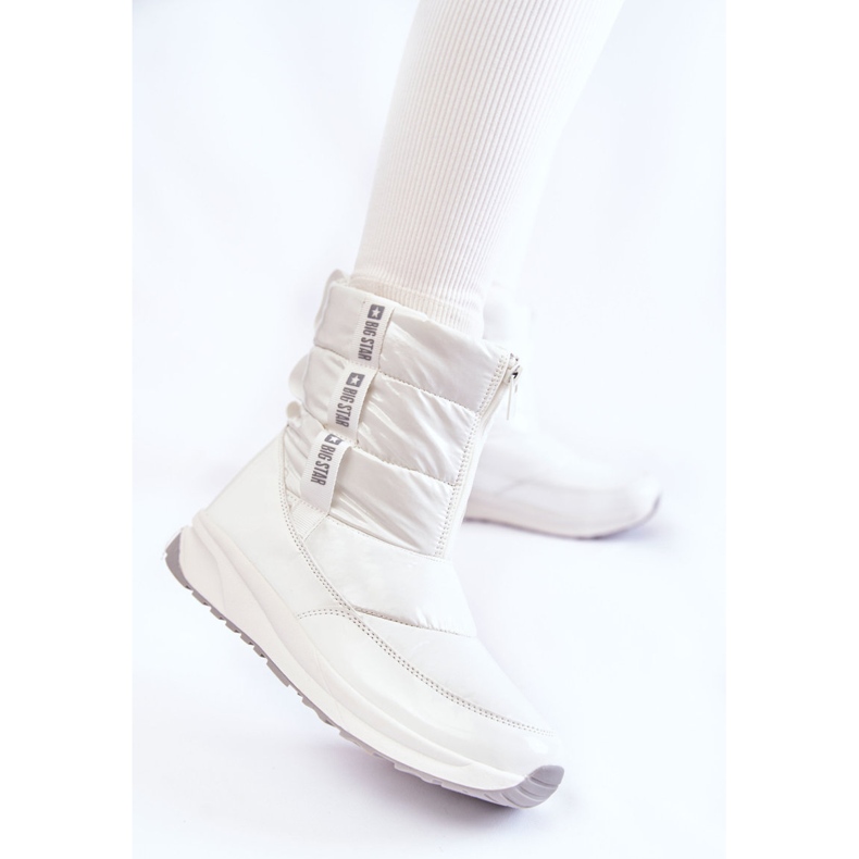 Women's snow boots Big Star KK274393 White 1