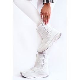 Women's snow boots Big Star KK274393 White 2