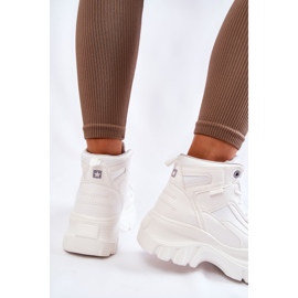 Fashionable Boots Memory Foam Big Star KK274369 White 1
