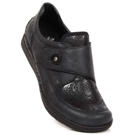 Velcro women's shoes navy blue Rieker 48951-14 1