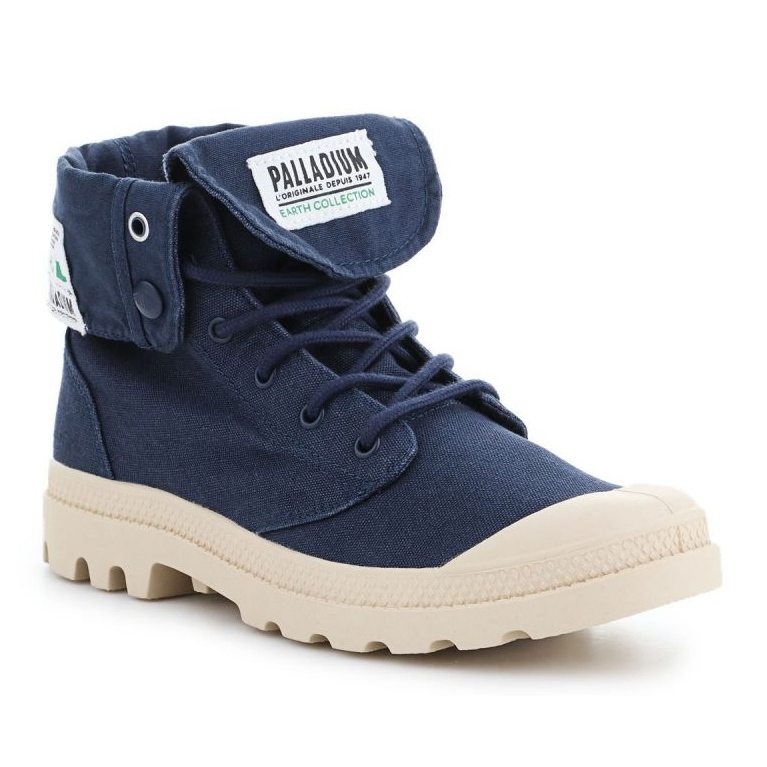 Shoes Palladium Baggy Organic U Mood Indigo M 76633-458-M blue 1 Shoes Palladium Baggy Organic U Mood Indigo M 76633-458-M blue 1