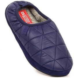 Dark blue Big Star KK274605 insulated elastic slippers 1 Dark blue Big Star KK274605 insulated elastic slippers 1