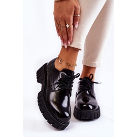 Fashionable Lacquered Shoes La.Fi 210013B-NL Black 1 Fashionable Lacquered Shoes La.Fi 210013B-NL Black 1