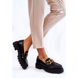 Women's Leather Shoes La.Fi 210031B-XC Black 2