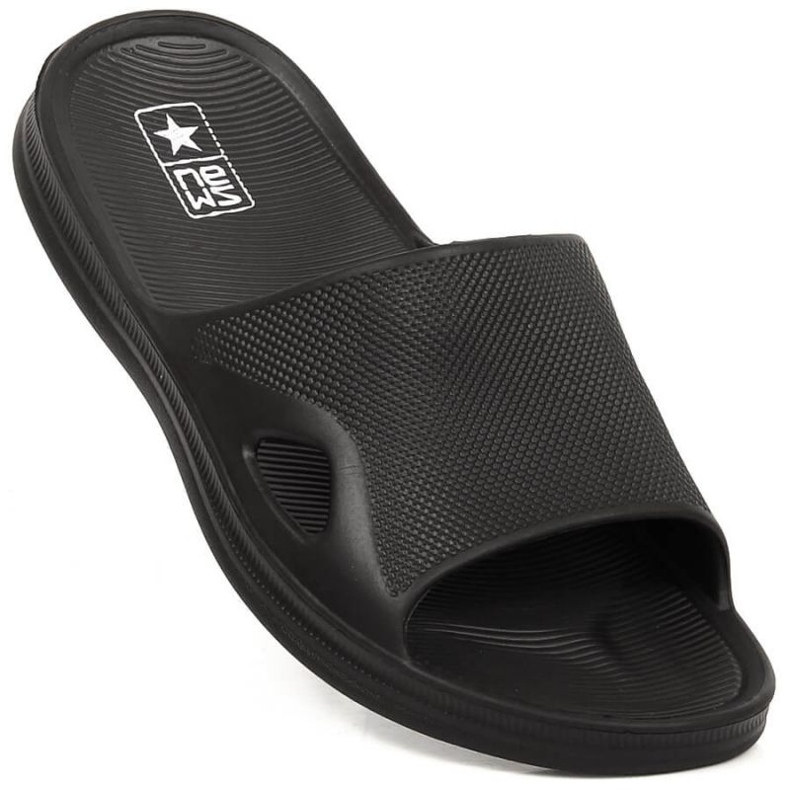NEWS M EVE375A slippers black 1 NEWS M EVE375A slippers black 1