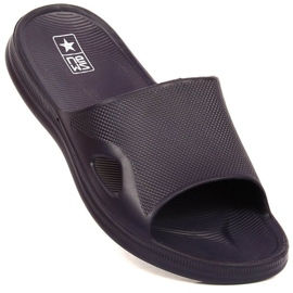 NEWS M EVE375B slippers navy blue 1 NEWS M EVE375B slippers navy blue 1