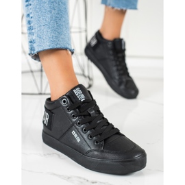 Women's Big Star EE274351 sneakers black 1