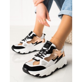 W. Potocki Fashion Potocki Sneakers multicolored golden 1