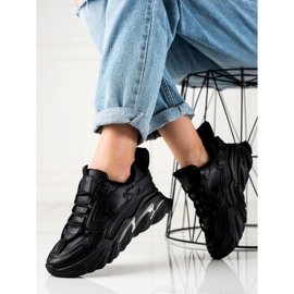 W. Potocki Potocki Black Sneakers 2